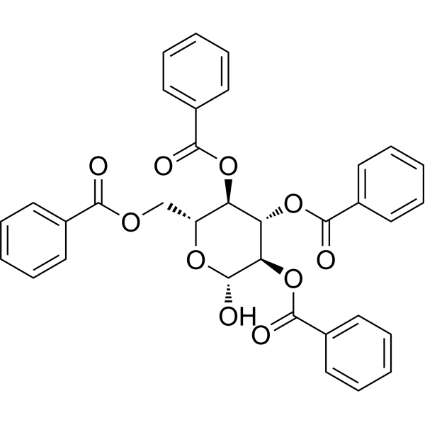 2,3,4,6-Tetra-O-benzoyl-β-D-glucopyranose 64768-20-3